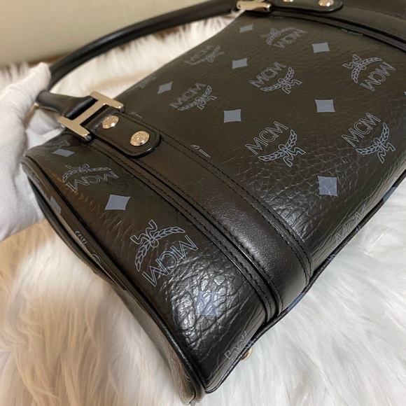 MCM Visetos Boston Bag - Picture 11 of 15